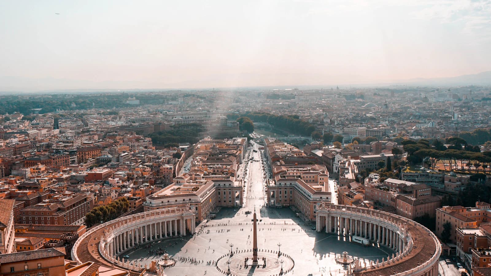 Rome at golden hour