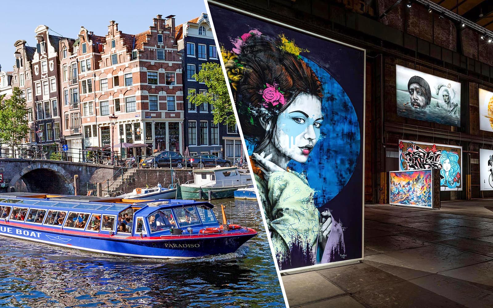 Combo: STRAAT Museum Tickets + 1-Hour Amsterdam Canal Cruise