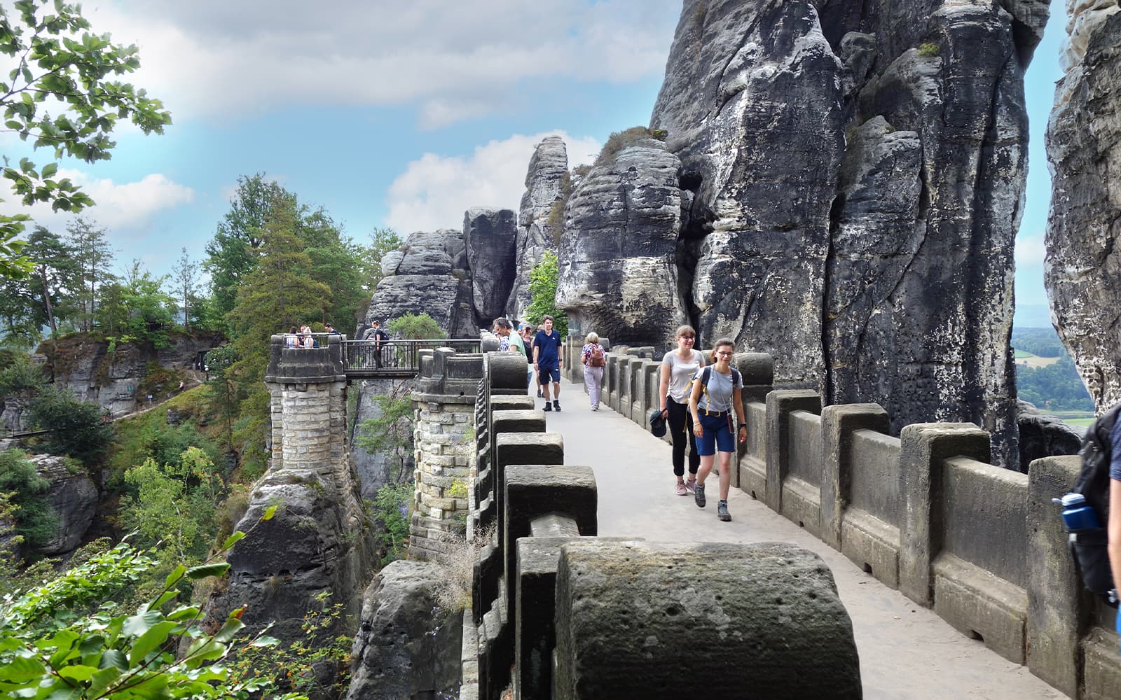 From Prague: Bastei Bridge & Tisa Walls Labyrinth Day Trip