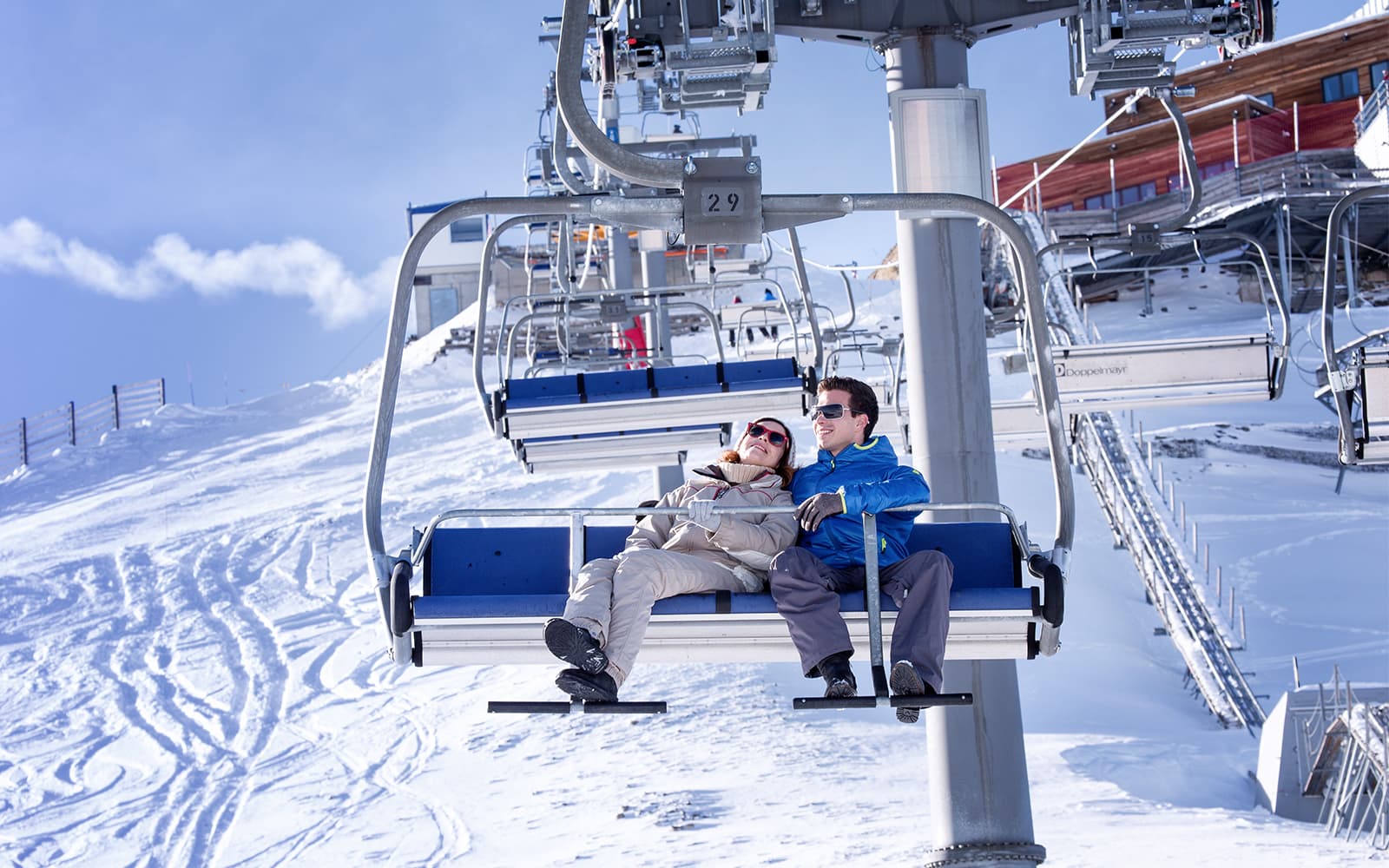 Dagtocht naar Glacier 3000 met retourtransfers vanuit Montreux