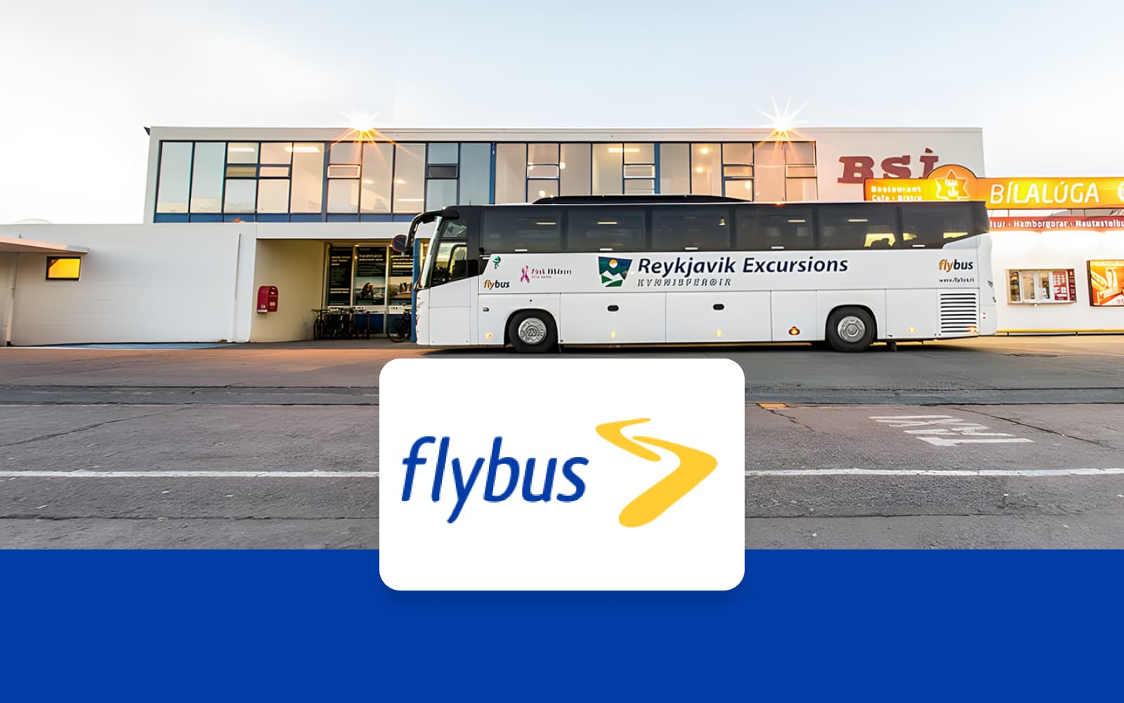 Overførsler med bus: Reykjavik Keflavik lufthavn til/fra byens centrum