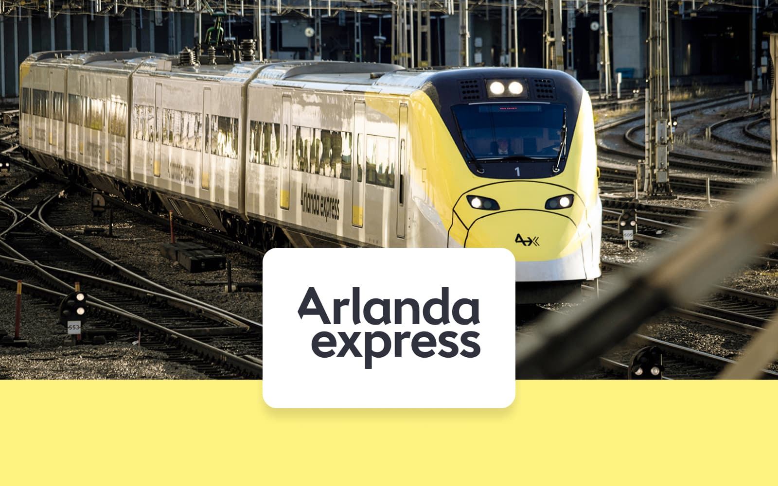 Exprés de Arlanda: Traslados de ida y vuelta en tren entre el aeropuerto de Arlanda y la estación central de Estocolmo
