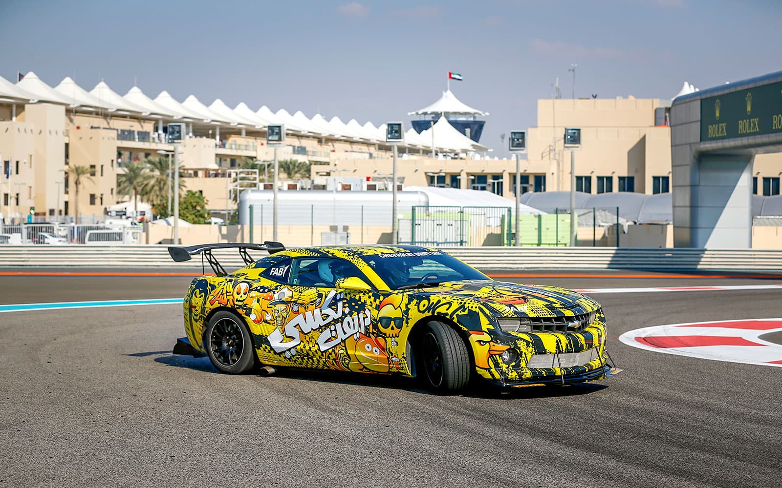 Chevrolet Drift Taxi: Ride at Yas Marina Circuit