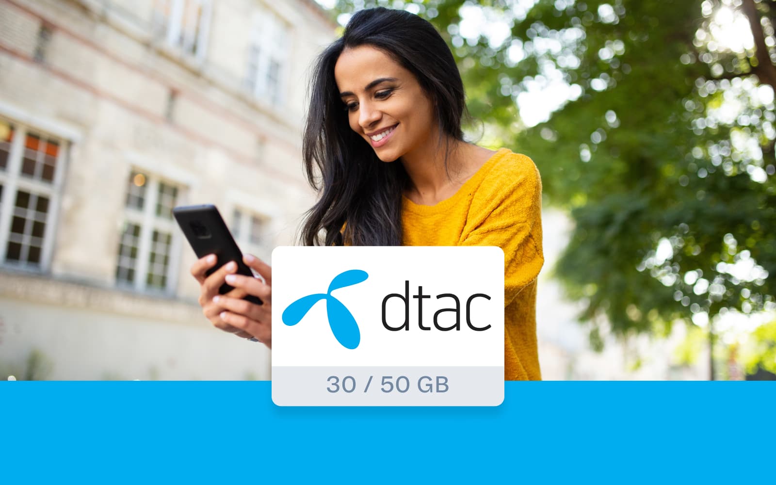 5G Tourist SIM Card for Bangkok with 30/50GB Data