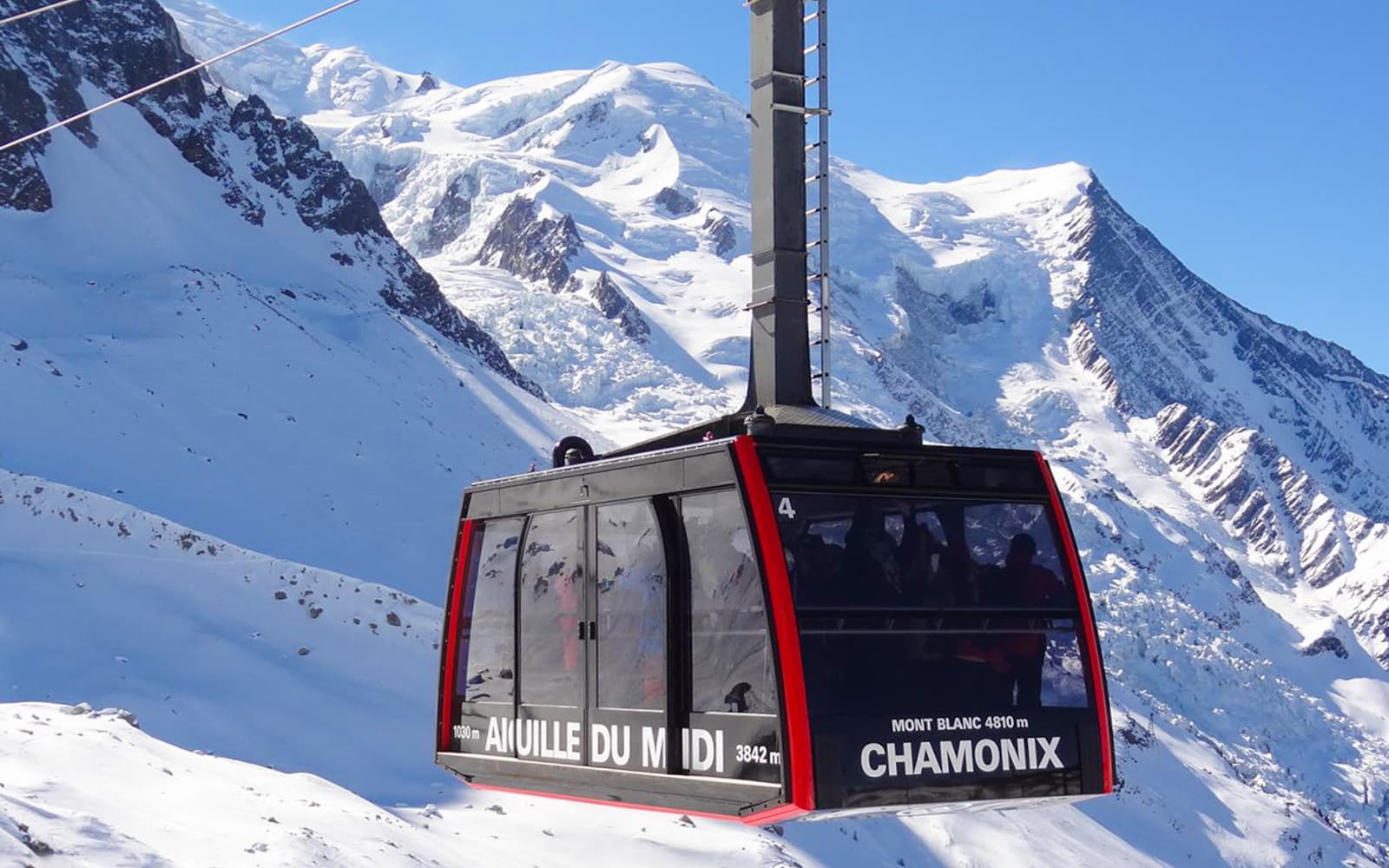Dagtocht naar Chamonix Mont Blanc met kabelbaan & Mer de Glace treinrit