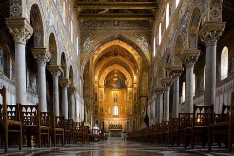 Monreale kloster Entrance billett i Palermo
