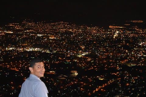 Tour de nuit pour des vues de Tegucigalpa depuis le parc national El Picacho