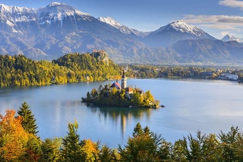 Zagreb till Ljubljana och sjön Bled Guidad liten grupptur (max 8)