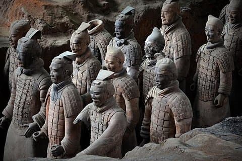 Visite privée d'une demi-journée des guerriers en terre cuite de Xian avec banquet