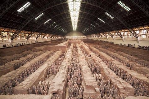 Xian Terracotta Warriors og Tang Dynasty Show Bus Tour