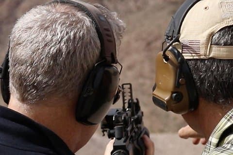 Experiência de tiro ao ar livre em Las Vegas