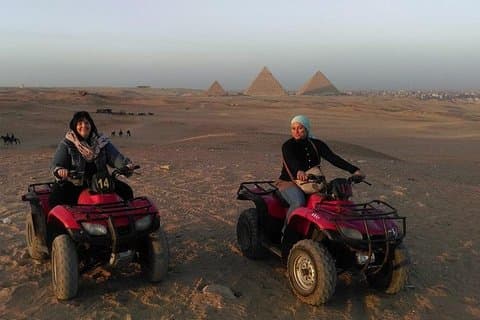 ATV Ride at the Desert of Giza Pyramids