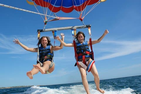 Parachute ascensionnel à Vilamoura
