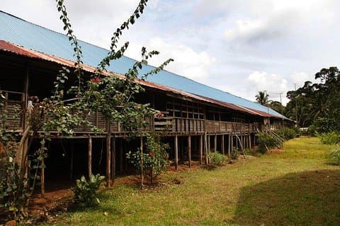 Traditionel Bidayuh Longhouse og Empurau Experience fra Kuching
