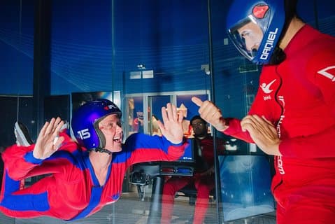 Parachutisme intérieur Chicago-Naperville avec 2 vols et certificat personnalisé