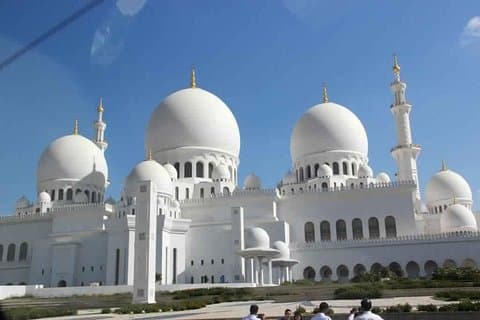 2 in 1 Beste Kombitouren Ganztägige Abu Dhabi City Tour und Nacht Dhow Cruise Dubai
