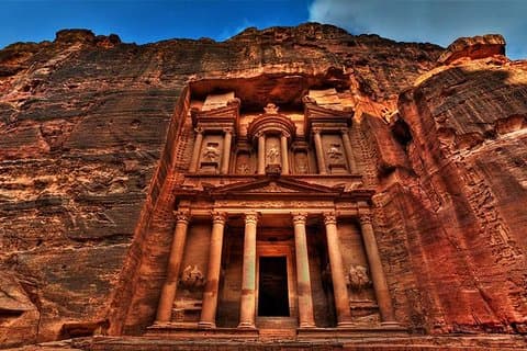 Petra Sightseeing dagstur från Aqaba hamn