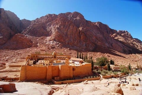 Privat St. Catherine kloster dagstur fra Dahab med buss