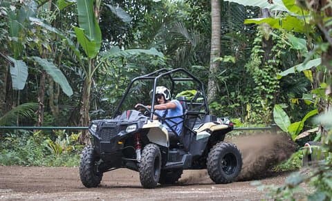 Premium wildwaterraften en junglebuggy's op Bali