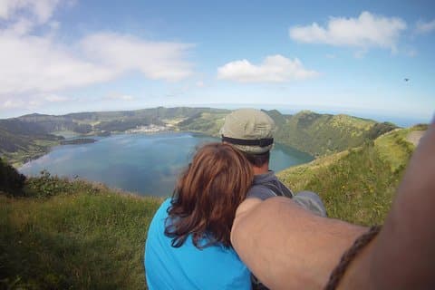 Excursão de dia inteiro Sete Cidades e Lagoa do Fogo 4WD com almoço