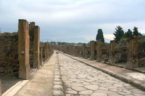 Sítio arqueológico de Pompeia e experiência de degustação de vinhos