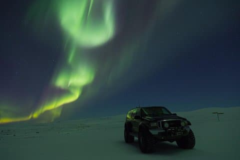 Private tour / Aurora Hunt - Northern Lights Super Jeep Tour