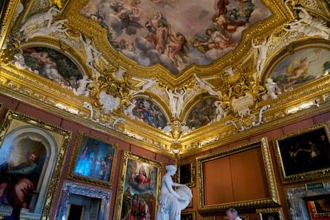 Galerie d'art palatin et moderne au Palais Pitti à Florence