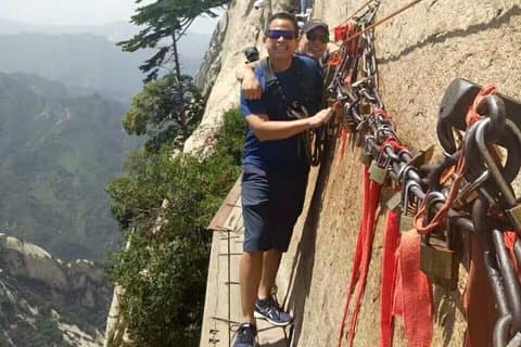 Huashan Bergwanderung von Xi'an
