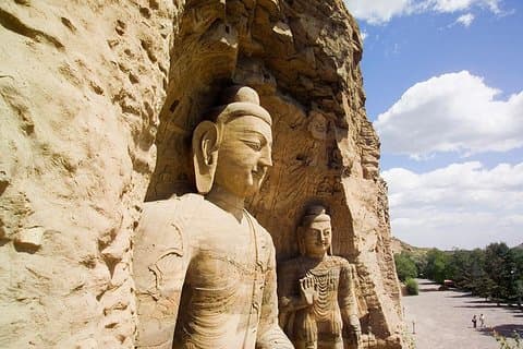 Grutas de Yungang y tour privado del monasterio colgante desde Datong
