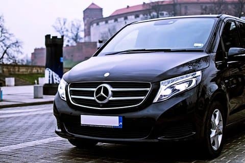 Krakow Flyplasstransport av Privat Van