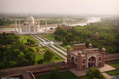 Tagesausflug von Taj Mahal und Fatehpur Sikri von Jaipur
