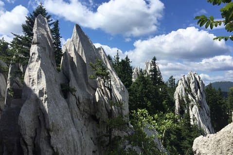 1 dia White Rocks Wilderness - Vihoraski trilha caminhada de Zagreb