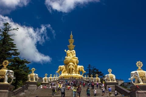 Excursão de 2 dias ao Chengdu Panda Leshan Buddha e Mount Emeishan
