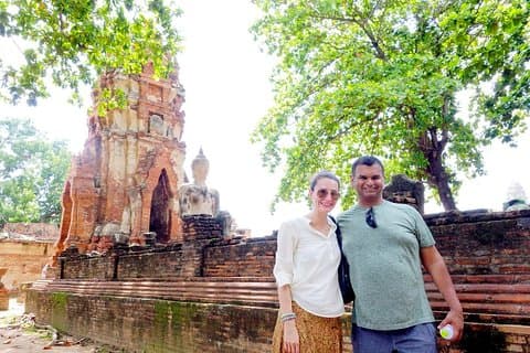 Privado - AYUTTHAYA TOUR DE UM DIA incl. Almoço Especial Barcaça no Rio