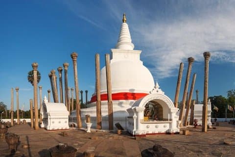 Wilpattu och Anuradhapura från Negombo (2 dagar)