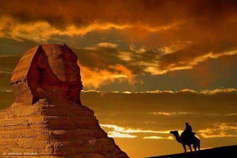 Privat tur i Kairo: Giza Pyramid, Sphinx, Memphis & Sakkara m/ frokost og middag
