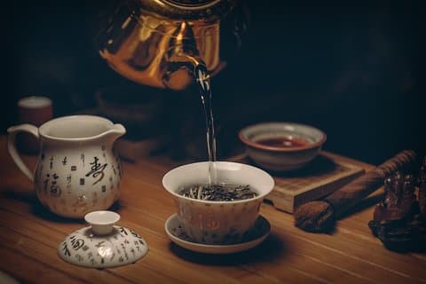 Tee Taste Explosion in der Altstadt von Taipeh