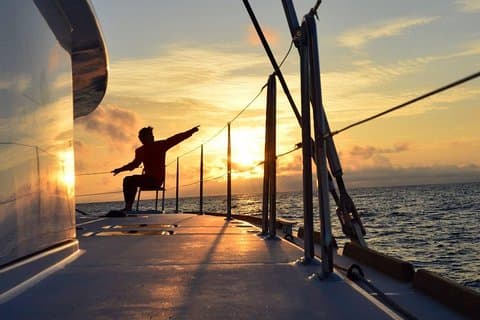 Midnightsun tur - Luksus Catamaran Arctic Princess