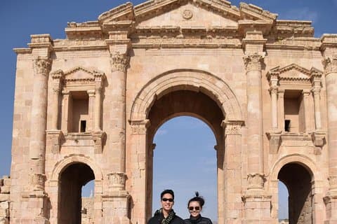 3-daagse tour vanuit Amman: Jerash, Petra, Wadi Rum en de Dode Zee