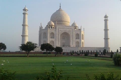 Privat stadstur av Taj Mahal Soluppgång och solnedgång från Agra