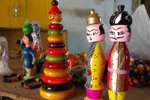 Sentier d'art populaire à Bangalore