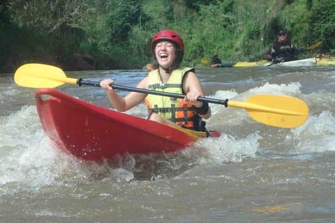 Chiang Mai : Kajakpaddling i Chiang Dao-dalen!