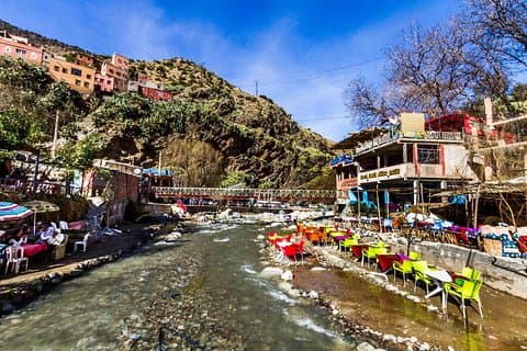 Priavte Tagesausflug nach Asni und Ourika-Tal von Marrakesch
