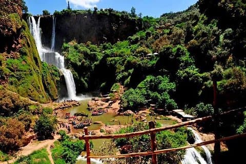 Excursion d'une journée aux cascades d'Ouzoud depuis Marrakech