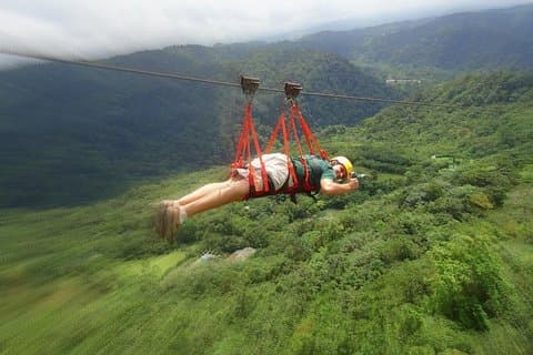 Canopy Tour con Superman e Tarzan Swing a La Fortuna