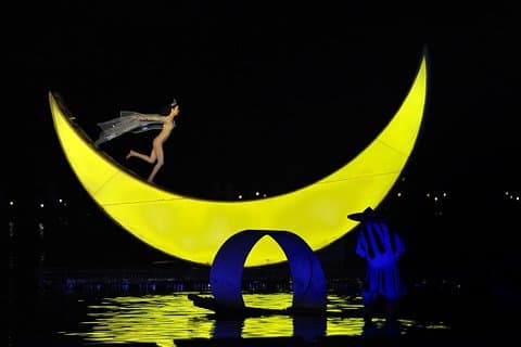 Liusanjie Light Show met Engels sprekende privéchauffeur van het GUILIN hotel