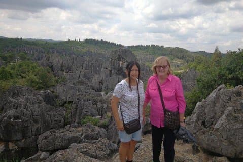 1-Day Stone Forest Geological Park Private Tour with the Lunch from Kunming