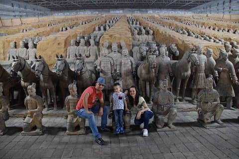 Xi'an: Excursion de 1 jour en train des Guerriers de la Terre cuite au départ de Pékin