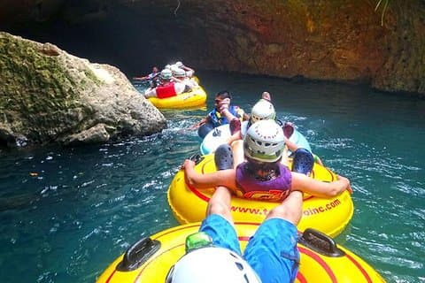 Tubérculos da caverna de Xibalba e almoço