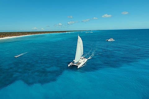 Saona Island kleine groep en ontspannen - luxe catamaran